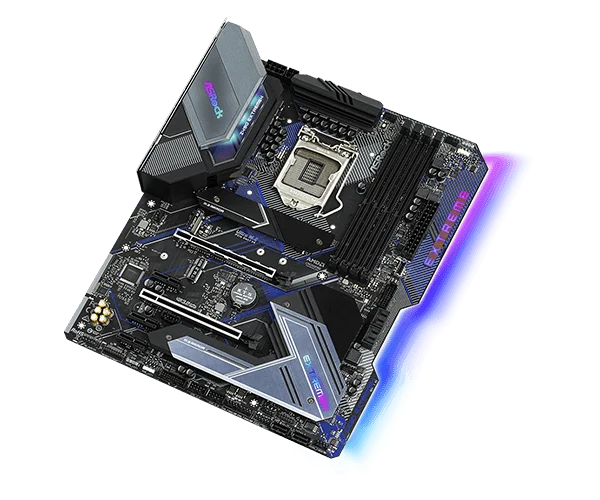 Z490 Extreme4(M3) ASRock Z490 Extreme4 Intel LGA1200 ATX Motherboard 11 Phase Dr.MOS 2.5G LAN PCIe 4.0 Ready - ASROCK Z490 EXTREME 4