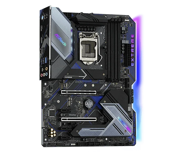 Z490 Extreme4(M4) ASRock Z490 Extreme4 Intel LGA1200 ATX Motherboard 11 Phase Dr.MOS 2.5G LAN PCIe 4.0 Ready - ASROCK Z490 EXTREME 4