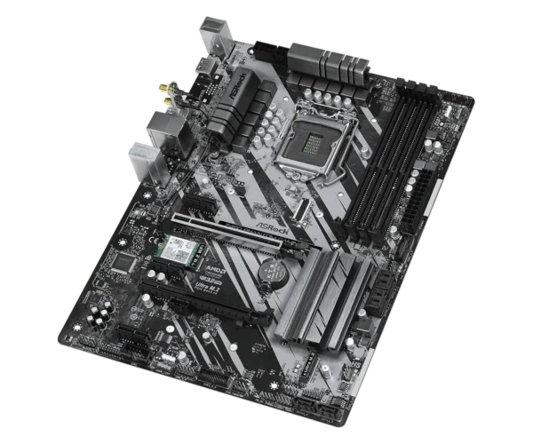 ASRock Z490 Phantom Gaming 4/ac Intel LGA1200 ATX Motherboard WiFi Bluetooth DDR4 HDMI - ASROCK Z490 PHANTOM GAMING 4/AC