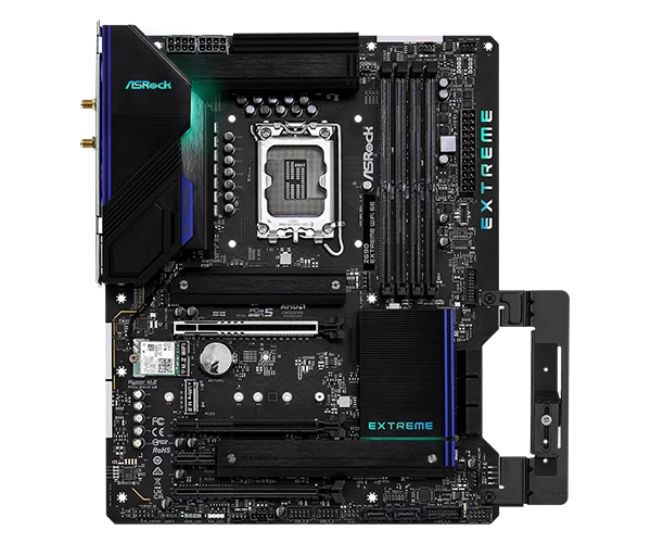 ASRock Z690 Extreme WiFi 6E - ATX, LGA1700, DDR4, PCIe 5.0, Dual LAN, Wi-Fi 6E - ASROCK Z690 EXTREME WIFI 6E