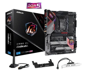 ASRock Z690 PG Velocita - ATX, LGA1700, DDR5, PCIe 5.0, Wi-Fi 6E, Dual LAN - ASROCK Z690 PG VELOCITA