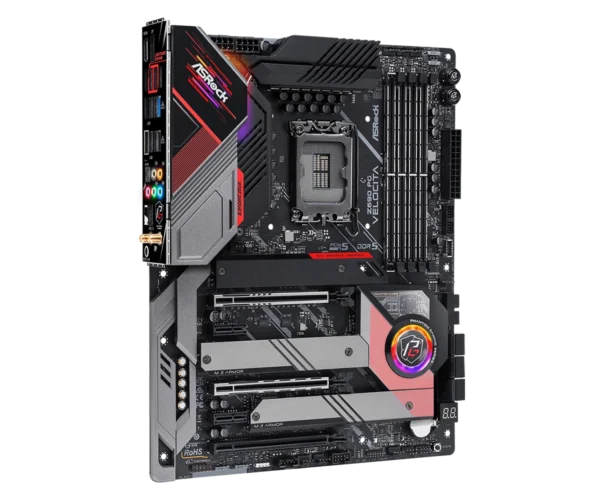 ASRock Z690 PG Velocita - ATX, LGA1700, DDR5, PCIe 5.0, Wi-Fi 6E, Dual LAN - ASROCK Z690 PG VELOCITA