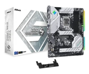 ASRock Z690 Steel Legend - ATX, LGA1700, DDR4, PCIe 5.0, 2.5G LAN - ASROCK Z690 STEEL LEGEND