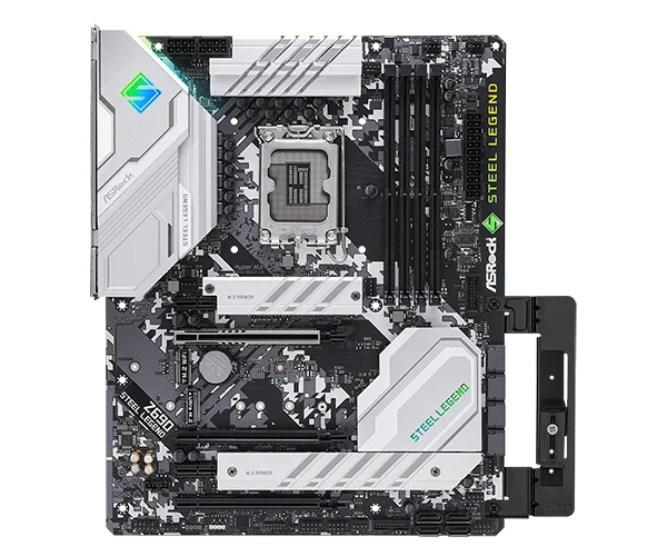 ASRock Z690 Steel Legend - ATX, LGA1700, DDR4, PCIe 5.0, 2.5G LAN - ASROCK Z690 STEEL LEGEND