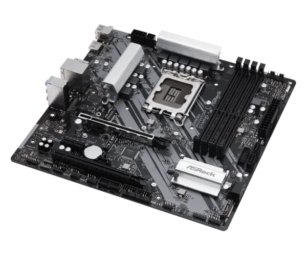 ASRock Z690M Phantom Gaming 4 - Micro ATX, LGA1700, DDR4, PCIe 4.0, Gigabit LAN - ASROCK Z690M PHANTOM GAMING 4