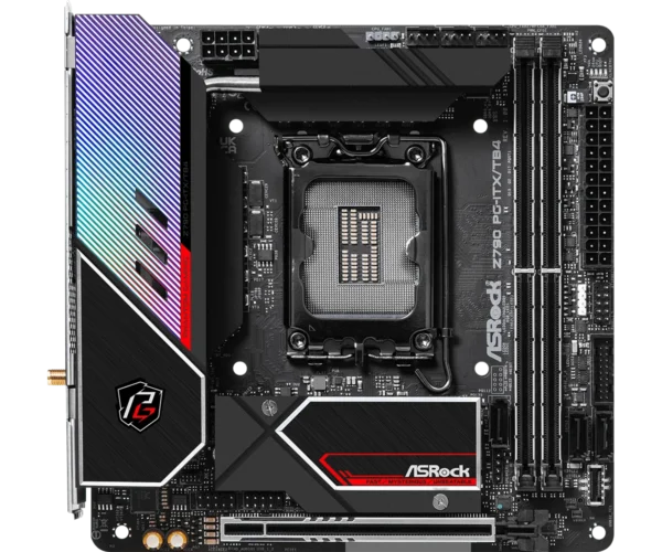 ASRock Z790 Phantom Gaming ITX/TB4 - Mini-ITX, LGA1700, DDR5, PCIe 5.0, Wi-Fi 6E, Thunderbolt 4 - ASROCK Z790 PHANTOM GAMING ITX/TB4