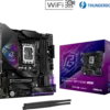 ASRock Z890M RIPTIDE WIFI - Intel Z890 Chipset - LGA1851 - Micro ATX - DDR5 9466+ (OC) - Wi-Fi 6E - Thunderbolt 4 - ASROCK Z890M RIPTIDE WIFI