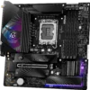 ASRock Z890M RIPTIDE WIFI - Intel Z890 Chipset - LGA1851 - Micro ATX - DDR5 9466+ (OC) - Wi-Fi 6E - Thunderbolt 4 - ASROCK Z890M RIPTIDE WIFI