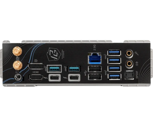 ASRock Z890M RIPTIDE WIFI - Intel Z890 Chipset - LGA1851 - Micro ATX - DDR5 9466+ (OC) - Wi-Fi 6E - Thunderbolt 4 - ASROCK Z890M RIPTIDE WIFI