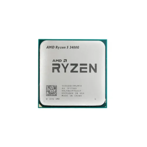 AMD Ryzen 5 3400G 4-Core 8-Thread Tray | MPK Desktop Processor with Radeon RX Vega 11 Graphics 4.2GHz AM4 - YD3400C5M4MFH