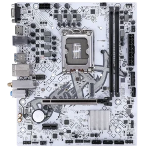 COLORFUL BATTLE-AX B760M-T WIFI/D4 V20 WHITE Motherboard mATX Intel B760 LGA1700 DDR4 WiFi 6 BT 5.2 - COLORFUL BATTLE-AX B760M-T WIFI/D4 V20 WHITE