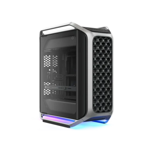 Cooler Master COSMOS Alpha Silver Full Tower Case E-ATX Curved Tempered Glass ARGB - C700-KGNN-S00