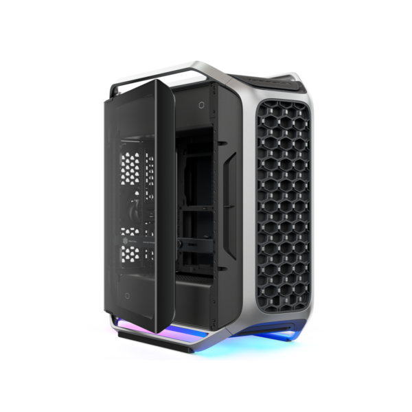 Cooler Master COSMOS Alpha Silver Full Tower Case E-ATX Curved Tempered Glass ARGB - C700-KGNN-S00
