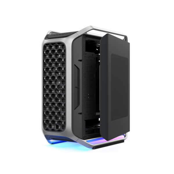 Cooler Master COSMOS Alpha Silver Full Tower Case E-ATX Curved Tempered Glass ARGB - C700-KGNN-S00