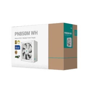 DeepCool GamerStorm PN850M 850W White 80 Plus Gold ATX 3.1 Fully Modular Power Supply - R-PN850M-FC0W-JGUS