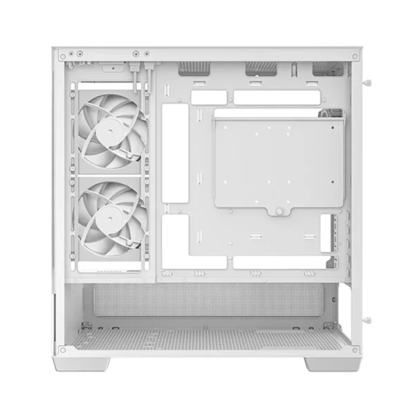 Deepcool CG380 3F White Panoramic Micro-ATX PC Case - R-CG380-WHAGM3-G