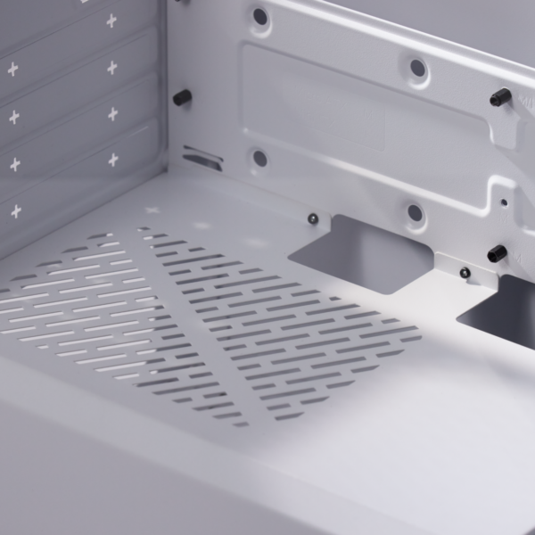 Cooler Master Elite 302 White Mini Tower Case - 4x ARGB Fans - USB-C - Tempered Glass - Micro-ATX - E302-WGNN-SAZ