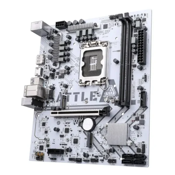 Colorful BATTLE-AX B760M-T PRO D4 V20 WHITE Intel B760 LGA 1700 mATX Motherboard - COLORFUL BATTLE-AX B760M-T PRO/D4 V20 WHITE