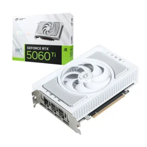 COLORFUL iGame GeForce RTX 5060 Ti Mini White OC 8GB GDDR7 128-bit Graphics Card - COLORFUL IGAME GEFORCE RTX5060Ti MINI WHITE OC 8GB-V