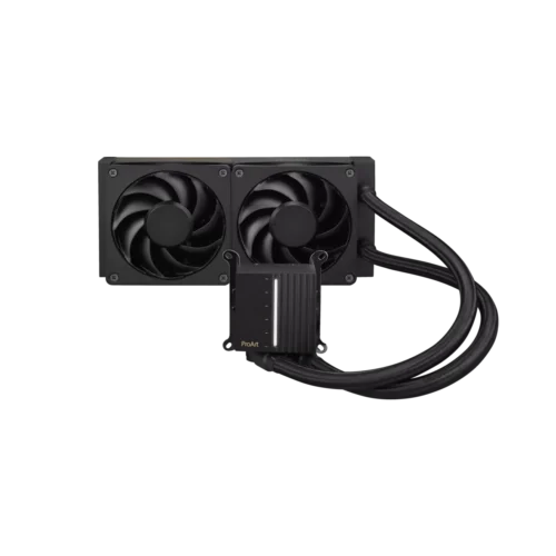 ASUS ProArt LC 240 AIO Liquid CPU Cooler 240mm Radiator Illuminated Status Meter Alphacool Apex Stealth Fans - PROART LC 240