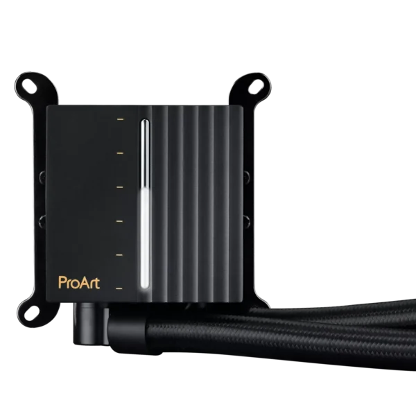 ASUS ProArt LC 240 AIO Liquid CPU Cooler 240mm Radiator Illuminated Status Meter Alphacool Apex Stealth Fans - PROART LC 240