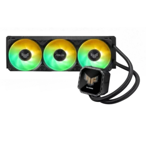 ASUS TUF Gaming LC III 360 ARGB LCD AIO Liquid CPU Cooler 2.8 Inch IPS LCD 360mm Radiator Triple 120mm ARGB Fans - TUF GAMING LC III 360 ARGB LCD