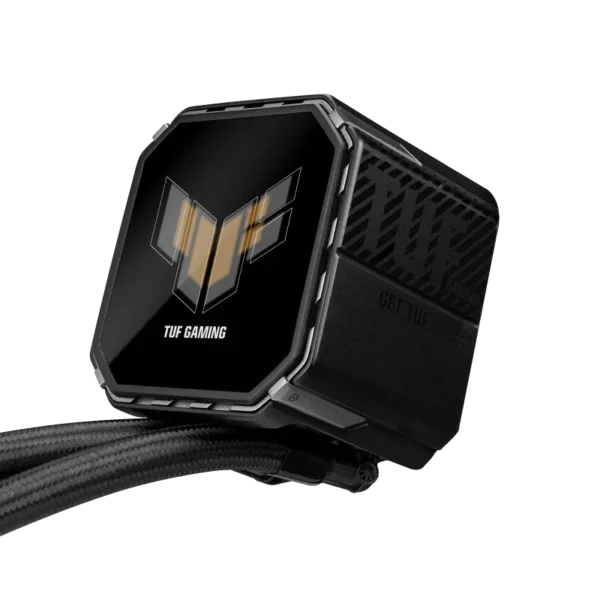 fwebp (7) ASUS TUF Gaming LC III 360 ARGB LCD AIO Liquid CPU Cooler 2.8 Inch IPS LCD 360mm Radiator Triple 120mm ARGB Fans - TUF GAMING LC III 360 ARGB LCD