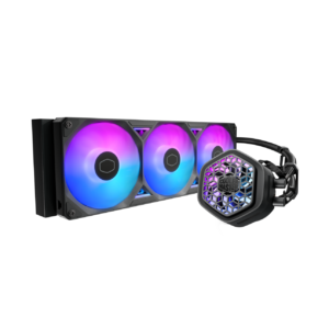 Cooler Master - MasterLiquid Atmos II VRM Fan 360 - ARGB Liquid CPU Cooler - Black - MLX-D36M-A25SZ-V1