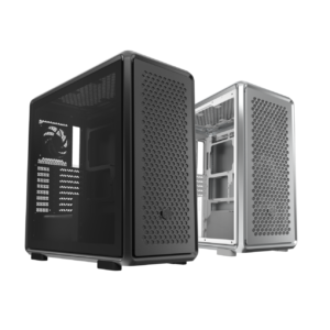 Cooler Master MasterFrame 600 Open Frame Mid Tower Case FreeForm 2.0 485mm GPU Support Black - MF600M-KGNN-S01