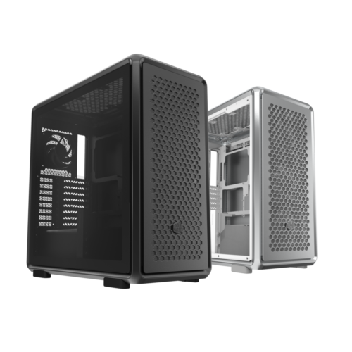 Cooler Master MasterFrame 600 Open Frame Mid Tower Case FreeForm 2.0 485mm GPU Support Black - MF600M-KGNN-S01