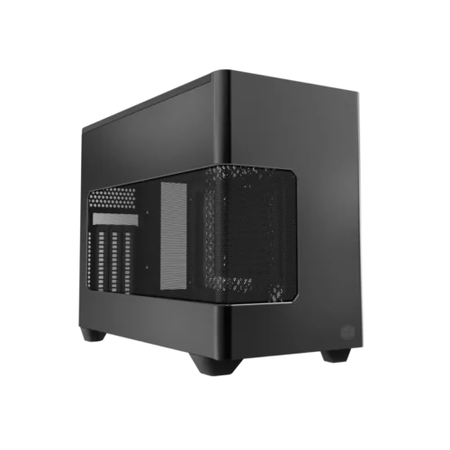 Cooler Master MasterBox NR200P V3 Black Mini ITX SFF Case Aluminum PCIe 5.0 Riser - NR200PV3-KWNN-S00