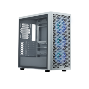 Cooler Master Elite 502 Mid Tower Case ATX Back-Connector Motherboard Support Mesh Front Panel - E502-KGNN-S00