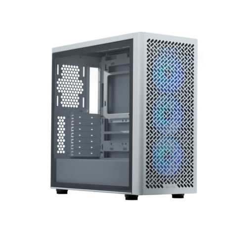 Cooler Master Elite 502 Mid Tower Case ATX Back-Connector Motherboard Support Mesh Front Panel - E502-KGNN-S00