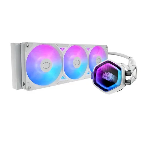 Cooler Master MasterLiquid ML 360 Atmos II LCD White ARGB 360mm Liquid CPU Cooler - MLX-D36M-A25SZ-LW