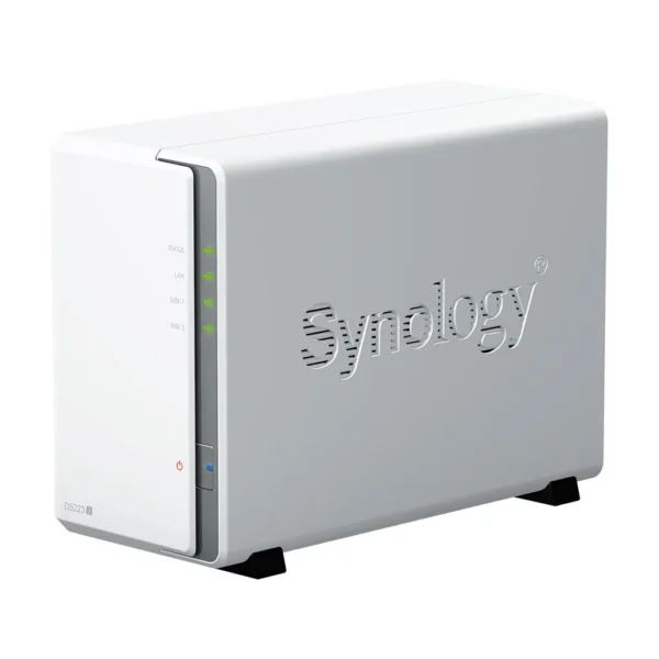 Synology DiskStation DS223j 2-Bay NAS Quad Core 1.7GHz 1GB RAM - DS223J
