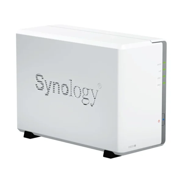Synology DiskStation DS223j 2-Bay NAS Quad Core 1.7GHz 1GB RAM - DS223J