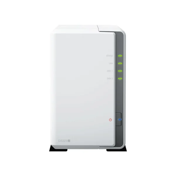 Synology DiskStation DS223j 2-Bay NAS Quad Core 1.7GHz 1GB RAM - DS223J