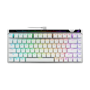 Asus ROG Falchion Ace 75 HE V2 White PBT Mechanical Gaming Keyboard Magnetic Switches 8000Hz Polling Rate - M705 ROG FALCHION ACE 75HE/WT/V2/US/PBT