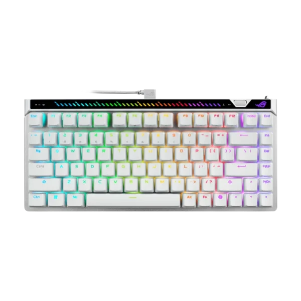 h732 Asus ROG Falchion Ace 75 HE V2 White PBT Mechanical Gaming Keyboard Magnetic Switches 8000Hz Polling Rate - M705 ROG FALCHION ACE 75HE/WT/V2/US/PBT