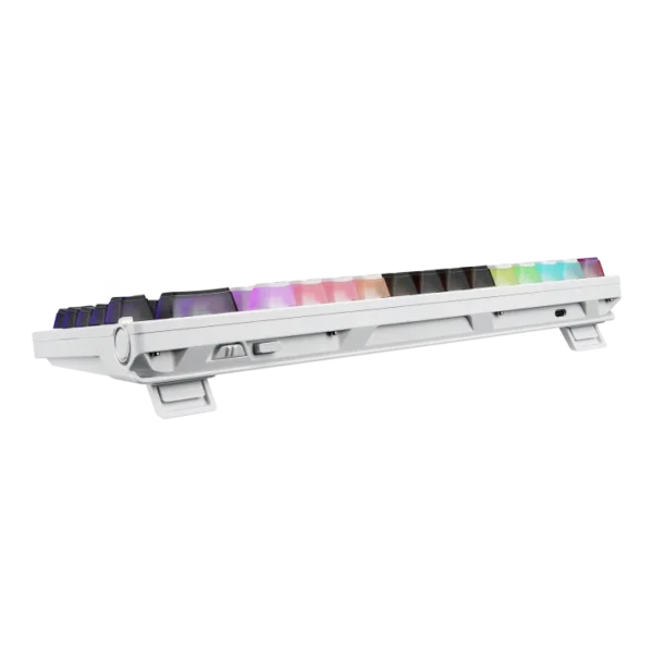 Asus ROG Azoth X 75% Wireless Custom Gaming Keyboard White Hot-Swappable ROG NX Snow V2 Switches OLED Display PBT Keycaps - M704 ROG AZOTH X/NXSMV2/US/PBT