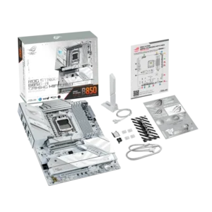 Asus ROG Strix B850-A Gaming WiFi 7 Neo Motherboard Socket AM5 ATX White PCB DDR5 PCIe 5.0 - ROG STRIX B850-A GAMING NEO