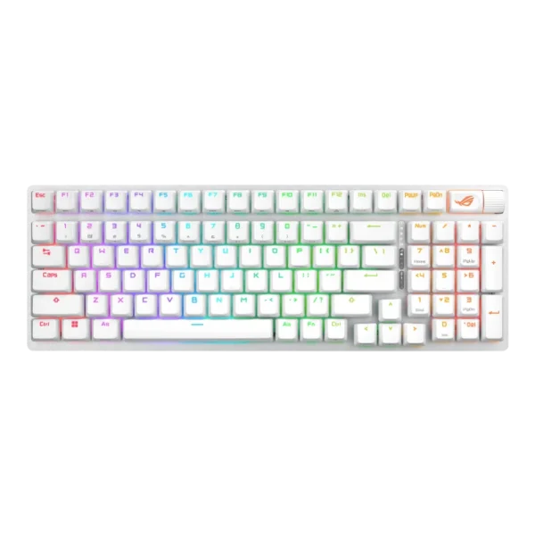 Asus ROG Strix Scope II 96 Wireless Mechanical Gaming Keyboard 96% Layout Hot-Swappable ROG NX Snow Switches Tri-Mode RGB - X901 STRIX SCOPE II 96 WL/NXSW/US/ABS