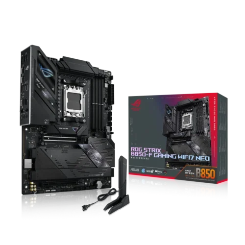 Asus ROG Strix B850-F Gaming WiFi7 Neo Socket AM5 ATX Motherboard DDR5 PCIe 5.0 WiFi 7 - ROG STRIX B850-F GAMING NEO