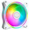 Cooler Master MasterFan MF120 Halo ARGB White 120mm PWM Case Fan - 202004760-GP
