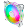 Cooler Master MasterFan MF120 Halo ARGB White 120mm PWM Case Fan - 202004760-GP