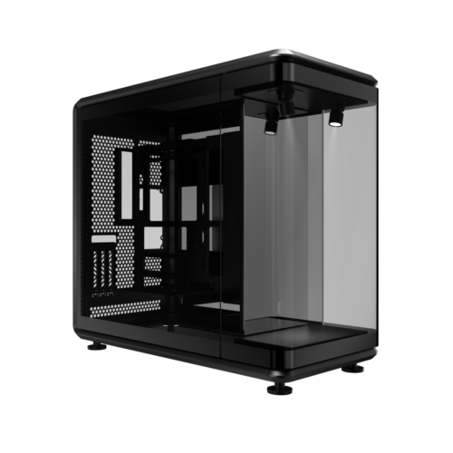 Cooler Master MasterFrame 360 Panorama Tempered Glass Open-Frame Mid Tower Case BTF Support - MF360-KINN-S00