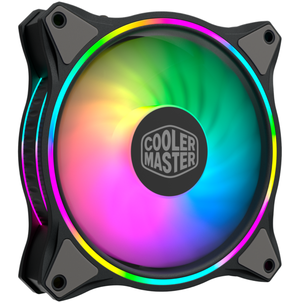 Cooler Master 120mm ARGB Case Fan 1200 RPM Black - 202004750-GP