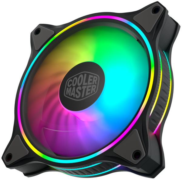 Cooler Master 120mm ARGB Case Fan 1200 RPM Black - 202004750-GP