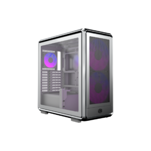 Cooler Master MasterFrame 600 Mesh Silver ARGB Open Frame Mid Tower E-ATX Case - MF600M-SGNN-S01