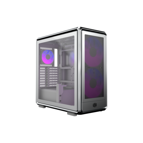 Cooler Master MasterFrame 600 Mesh Silver ARGB Open Frame Mid Tower E-ATX Case - MF600M-SGNN-S01